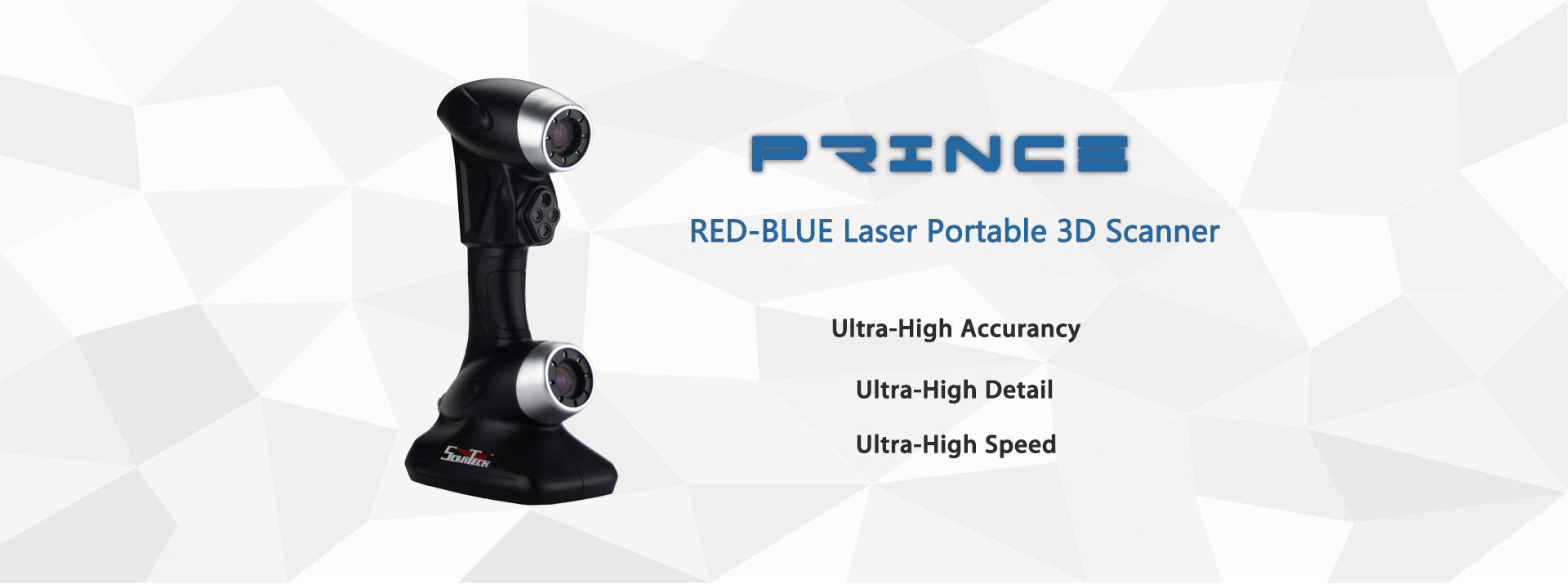 PRINCE335 Handheld 3D scanner